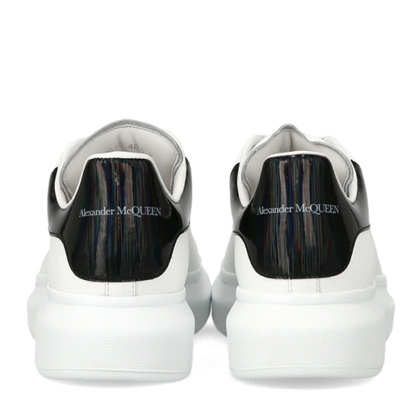 Giày Alexander McQueen Oversized Sneaker 'White Black Iridescent' - Ảnh 8