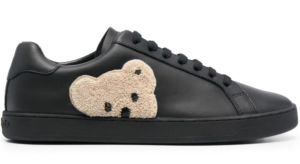 Giày Palm Angels Black Leather Sneaks PMIA058S21LEA0011060