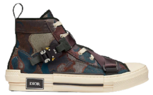 Giày Dior Peter Doig B23 High Top Sneaker 'Brown' 3SH122ZLS-H669