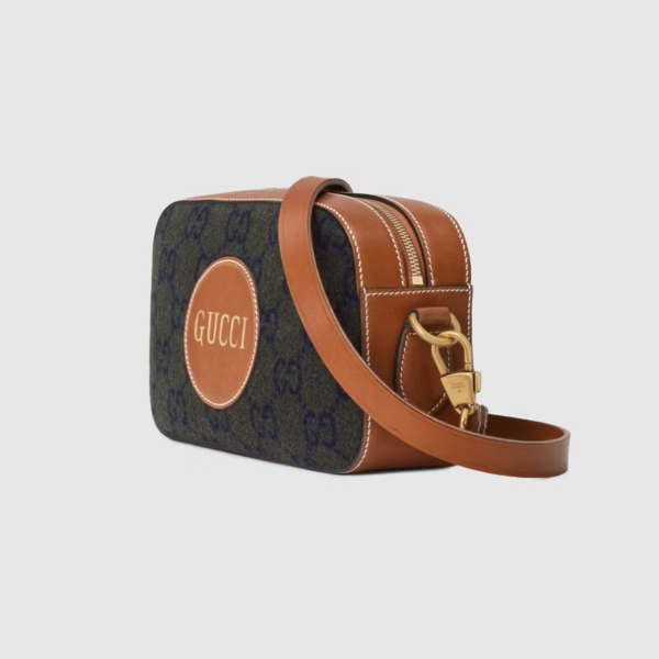 Túi Gucci Brown Leather 'Dark Green' 671625-2K3ET-3380 - Ảnh 4