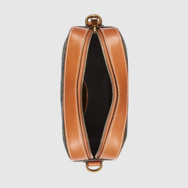 Túi Gucci Brown Leather 'Dark Green' 671625-2K3ET-3380 - Ảnh 2