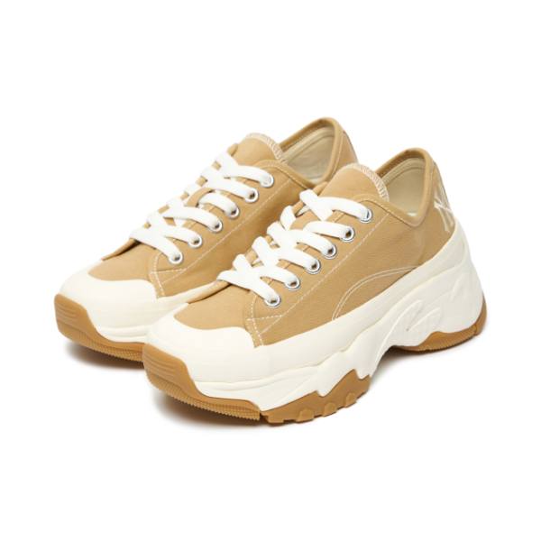 Giày MLB Chunky Low New York Yankees Shoes Sand 3ASHU211N-50SAS - Ảnh 3