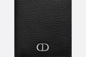 Vi Dior BI-Fold Card Holder 'Black CD Icon' 2ESCH138CDI-H00N