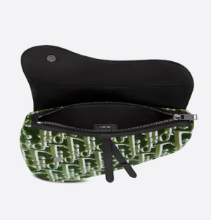 Alternative view of Túi Dior Saddle Bag Olive and Black 1ADPO238VOY-H09E