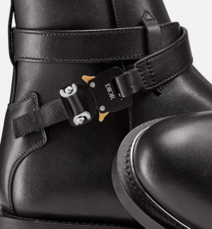 Alternative view of Giày Dior Evidence Ankle Boot Black Smooth Calfskin 3BO239ZGK-H969