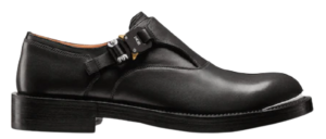 Giày Dior Evidence Derby Monk Black Smooth Calfskin 3DE328ZGK-H969