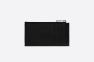 Vi Dior Zipped Card Holder 'Black Dior' 2ESBC250VPD-H03E