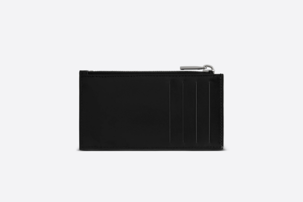 Vi Dior Zipped Card Holder 'Black Dior' 2ESBC250VPD-H03E