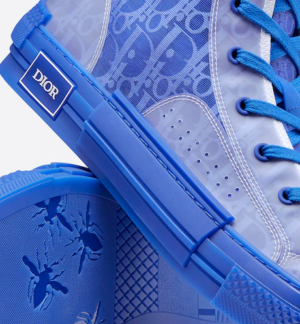 Alternative view of Giày Dior B23 High Top Sneaker Blue Dior Oblique Canvas 3SH118ZMK-H561