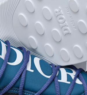 Alternative view of Giày Dior B25 Sneaker Blue Neoprene Navy Blue Technical Mesh 3SN275ZJD-H560