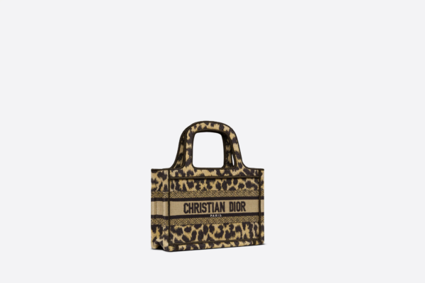 Tui Dior Mini Book Tote 'Beige Multicolor Mizza' S5475ZRHM-M918