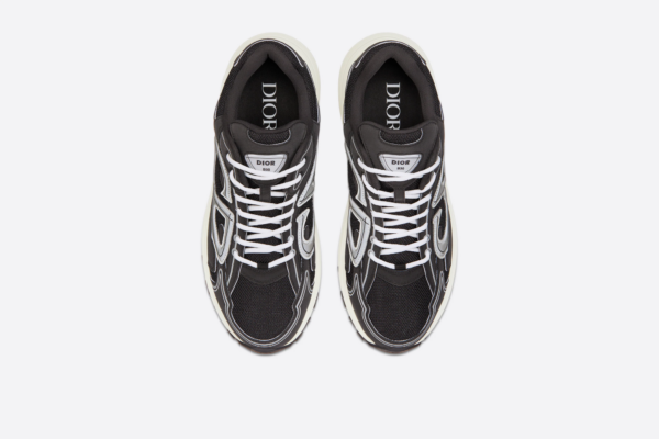 Giay Dior B30 Sneaker 'Black White Mesh' 3SN279ZMB-H969