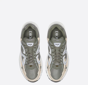 Giay Dior B30 Sneaker Olive Cream 3SN279ZLY-H661