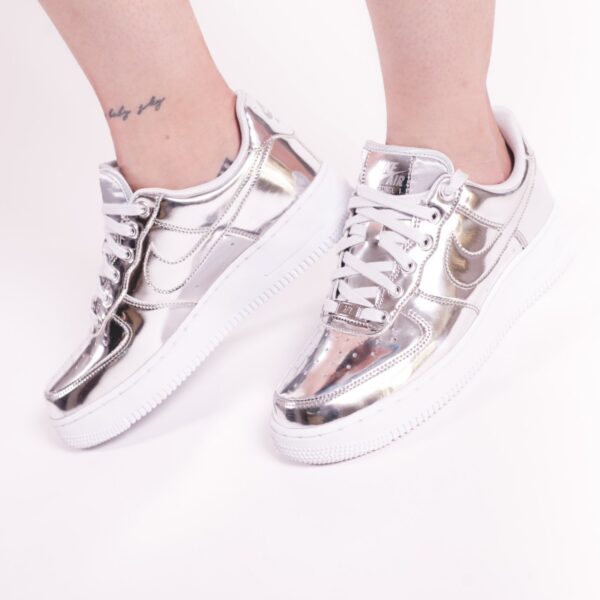 Giày Nike Air Force 1 SP "Metallic Silver" CQ6566-001 - Ảnh 5