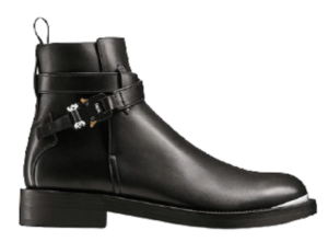 Giày Dior Evidence Ankle Boot Black Smooth Calfskin 3BO239ZGK-H969