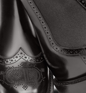 Alternative view of Giày Dior Evidence Chelsea Boot Black Polished Calfskin 3BO269YON-H900