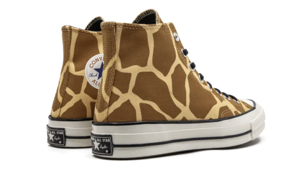 Giày Converse Chuck 70 High Giraffe Print 163410C - Ảnh 5