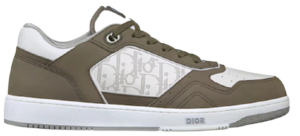 Giày Dior B27 Low Top Sneaker Olive Nubuck Calfskin Galaxy Leather 3SN272ZML_H660