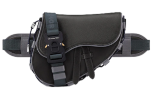 Tui Dior Mini Dior And Sacai Saddle Bag Black Technical Fabric