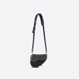 Tui Dior Mini Dior And Sacai Saddle Bag Black Technical Fabric