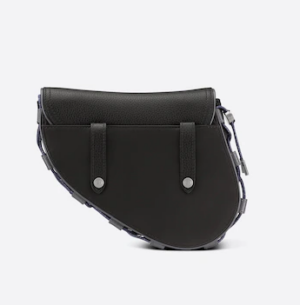 Tui Dior Mini Dior And Sacai Saddle Bag Black Technical Fabric