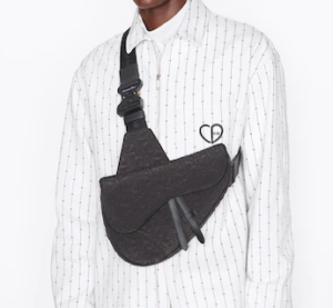 Tui Dior Saddle Bag Black Oblique Kumo 1ADPO093UTL-H00N