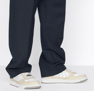 Giay Dior B27 Low Top Sneaker Cream 3SN272ZML-H160