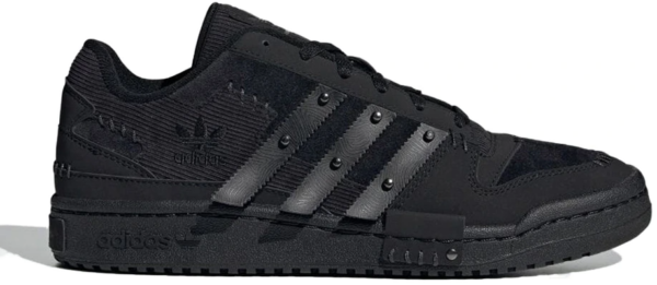 Giày Adidas Melting Sadness × Originals Forum Low 'Core Black' GW8726