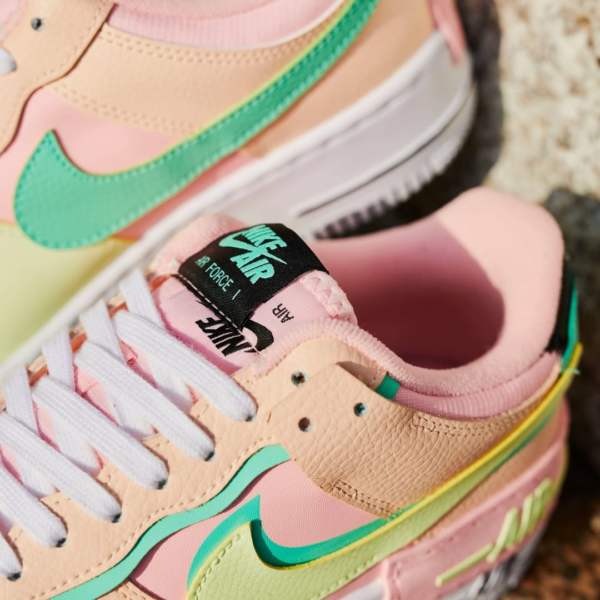 Giày Nike Wmns Air Force 1 Shadow 'Arctic Punch Barely Volt' CU8591-601 - Ảnh 5
