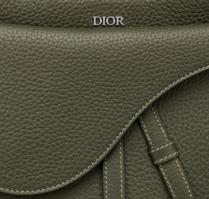 Tui Dior Mini Saddle Soft Bag Olive 1ADHO033ULC-H620