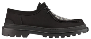 Giày Dior Explorer Boat Shoe Black Nubuck Calfskin 'Black'