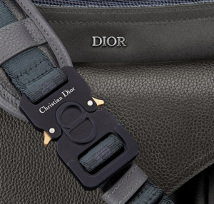 Tui Dior And Sacai Saddle Soft Bag Black 1ADHO029USH-H15E