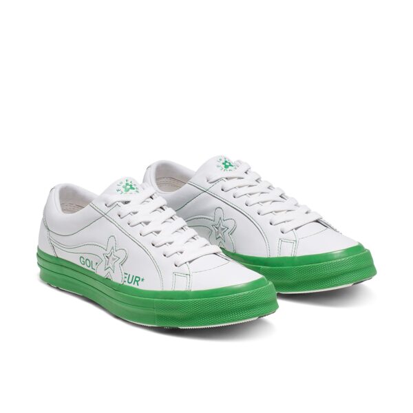 Giày Converse Golf Le Fleur x One Star Ox 'Kelly Green' 164025C - Ảnh 2