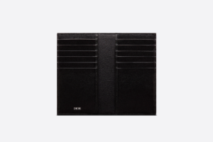 Vi Dior Long BI-Fold Card Holder 'Black Dior' 2ESCH147YSE-H03E