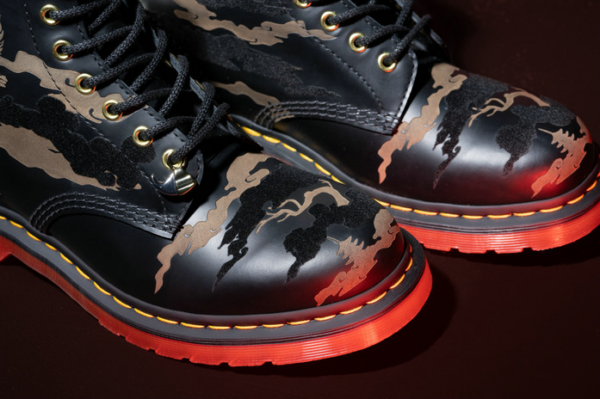 Giày Dr. Martens 1460 Year of The Tiger Leather Lace Up Boots 27268001 - Ảnh 7