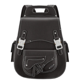 Tui Dior Large Gallop Backpack Black 1ADBA164YKK-H00N