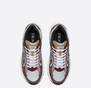 Giay Dior B30 Sneaker White Brown Beige 3SN279ZMD-H867