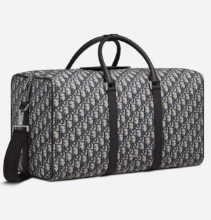 Tui Dior Lingot 50 Bag Beige And Black Oblique Jacquard 1ADDU115YKY-H27E