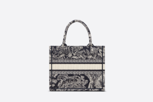 Tui Dior Book Tote Small 'Blue Reverse Embroidery' M1265ZRGO-M928