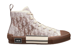 Giay Dior B23 High Top Sneaker Coffee 3SH118ZMK-H761