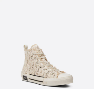 Giay Dior B23 High Top Sneaker Pink Cream 3SH129ZMU-H100