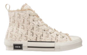 Giay Dior B23 High Top Sneaker Pink Cream 3SH129ZMU-H100