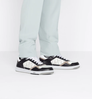 Giay Dior B27 Low 'Black Beige Dior' 3SN272ZIJ-H163