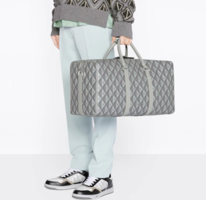 Tui Dior Lingot 50 Duffle Bag Grey 1ADDU115CDP-H42E