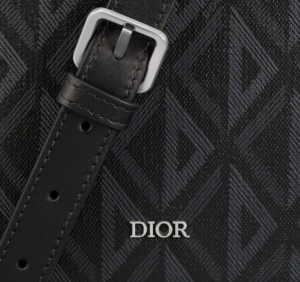 Alternative view of Túi Dior Lock Case Black CD Diamond Canvas 1LXBR163CDP-H43E
