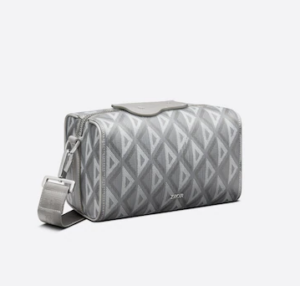Tui Dior Lingot 22 Bag 'Gray CD Diamond Canvas' 1ADPO249CDP-H42E