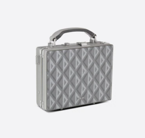Tui Dior Lock Case Gray CD Diamond Canvas 1LXBR163CDP-H42E