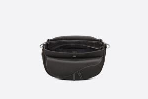 Tui Dior Saddle Soft Bag 'Black Grained' 1ADHO023ULC-H00N