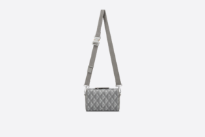 Tui Dior Lingot Pouch 'Gray CD Diamond' 1ADPO026CDP-H42E