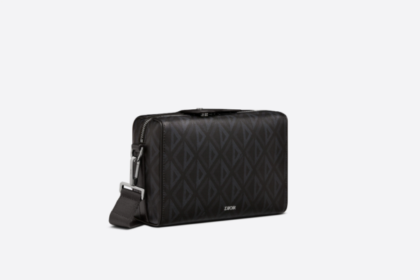 Tui Dior Lingot Pouch 'Black CD Diamond' 1ADPO026CDP-H43E